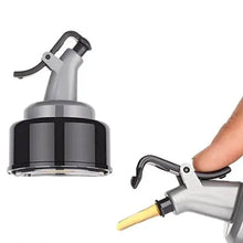 1ltr Plastic Oil Dispenser With Lid - Clear, Drip Free Spout, Controlled Use. - Goyaldeal.com