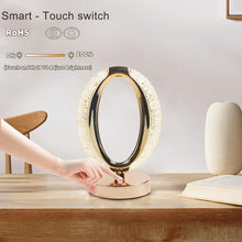 Touch Control Crystal Table Desk Lamp, 3-Way Dimmable Light, USB Rechargeable Crystal Diamond Table Lamp, Exquisite Night Stand Light Lamp Beside Lamp for Bedroom Living Room, Decorative Desk Lamp - Goyaldeal.com