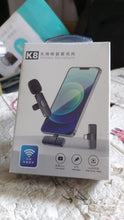 Intelligent Noise Cancelling Live Streaming Clip on Microphone for Type-C & for iPhone with Charging Mini Wireless Lapel Collar Microphone - Goyaldeal.com