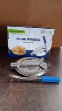 PURI PRESS MAKER - STAINLESS STEEL PURI MAKER PRESS MACHINE - ROTI CHAPATI PRESSER FOR HOME -KHAKHRA- PURI MAKER PRESS MACHINE WITH HANDLE, MANUAL PURI MAKER (MEDIUM) - Goyaldeal.com