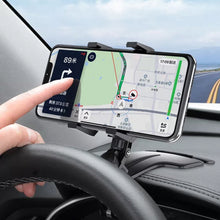 Car Mobile Phone Holder Mount Stand with 360 Degree. Stable One Hand Operational Compatible with Car Dashboard. - Goyaldeal.com
