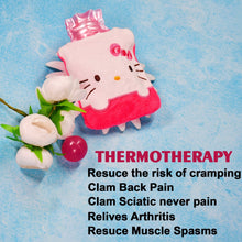 Pink Hello Kitty Small Hot Water Bag with Cover for Pain Relief - Goyaldeal.com