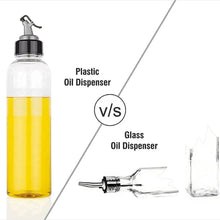 1ltr Plastic Oil Dispenser With Lid - Clear, Drip Free Spout, Controlled Use. - Goyaldeal.com