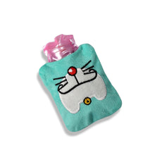 Doremon Cartoon Small Hot Water Bag with Cover for Pain Relief - Goyaldeal.com