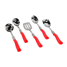 Stainless Steel Serving Spoon Set 5 pcs. - Goyaldeal.com