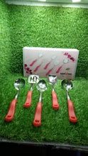 Stainless Steel Serving Spoon Set 5 pcs. - Goyaldeal.com