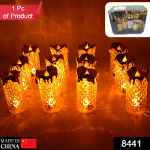 Gold LED Flameless Candles for Decor & Gifting (12 Pc MOQ) - Goyaldeal.com
