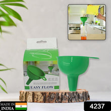 Silicone Funnel For Pouring Oil, Sauce, Water, Juice And Small Food-Grains (1 Pc Green) - Goyaldeal.com