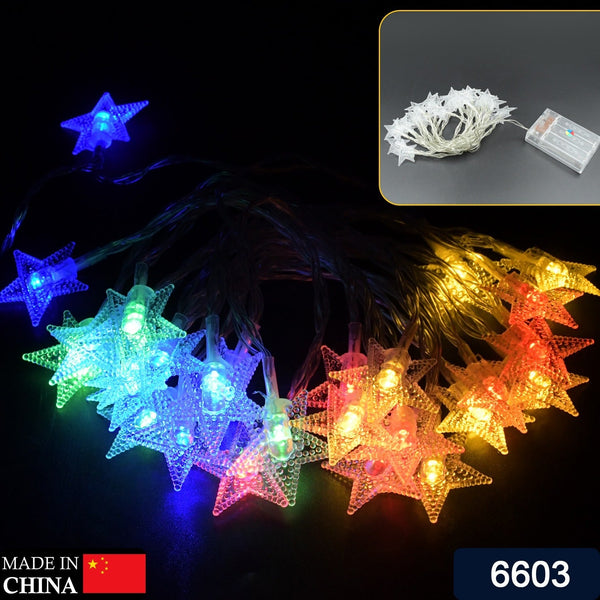28 LED / Star 3.9 Meter Star Shape Led Light Battery Operated with Flashing Modes for Home Decoration, Kids Room, Waterproof Diwali & Wedding LED Christmas Light Indoor and Outdoor Light ,Festival Decoration (Multicolor Battery Not Included 3.9Mtr) - Goyaldeal.com