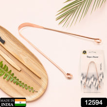 Tongue Cleaner For Kids & Adults | Tongue Scraper For Bad Breath, Maintain Oral Hygiene for Daily Use | for Fresh Breath & Bacteria Removal | Improved Taste (Steel, Copper, Tongue Cleaner / 1 Pc) - Goyaldeal.com