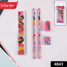 Fun & Functional! 5-in-1 Cartoon Pencil Set for School & Play (5 Pc) - Goyaldeal.com