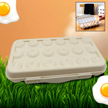 18 Grid Egg Holder Storage, Shock-Proof Egg Container with Buckle, Egg Carrier, Egg Tray, Egg Shelter, Effective Full Seal, Egg House use for Fridge, Camping, Kitchen - Goyaldeal.com