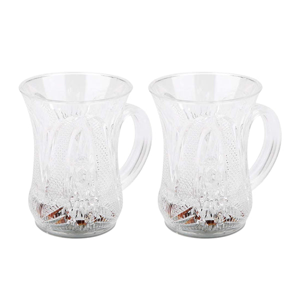 LED Light-Up Party Cups - Flashing Water-Activated Drinking Glasses with Handle (2-Piece) - Goyaldeal.com
