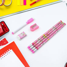 Kids' Stationery Kit: Wooden Pencils, Sharpener, Eraser, Diary (8 Pc Set) - Goyaldeal.com