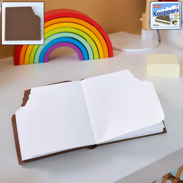 Chocolate Diary Notebooks Original Chocolate Smell  Writing Practice Book Early Learning Copybook Premium Chocolate Book ( 1Pc Book ) - Goyaldeal.com