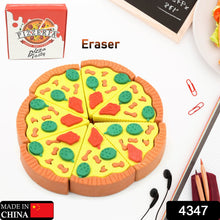 3D Pizza Slices Eraser Set – Fancy & Colorful Stationery for Kids & Gifts (7 slice) - Goyaldeal.com