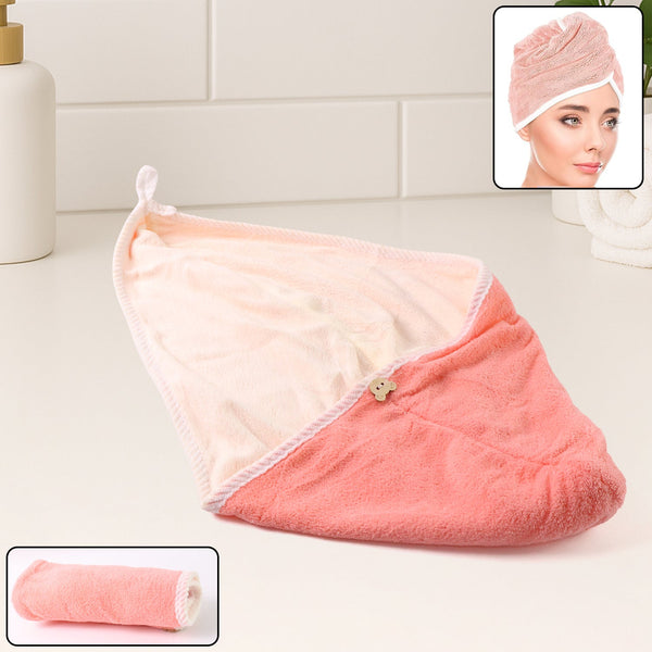 Hair Drying Magic Hair Cap Towel Wrap for Women Bath Towels (1 pc), Hair accessories