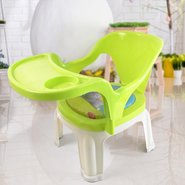 Baby Chair, with Tray Strong and Durable Plastic Chair for Kids/Plastic School Study Chair/Feeding Chair for Kids, Portable High Chair for Kids - Goyaldeal.com