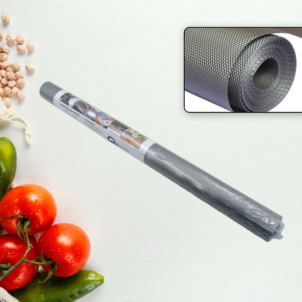 Multipurpose Anti-Slip Bathroom Kitchen Cabinet Drawer Shelf Mat Liner Sheets Roll, Fridge Mat, Table Mat Anti-Slip Super Strong Placement Mat for Fridge, Bathroom, Kitchen, Drawer, Shelf Liner (45cmx1.25m) - Goyaldeal.com