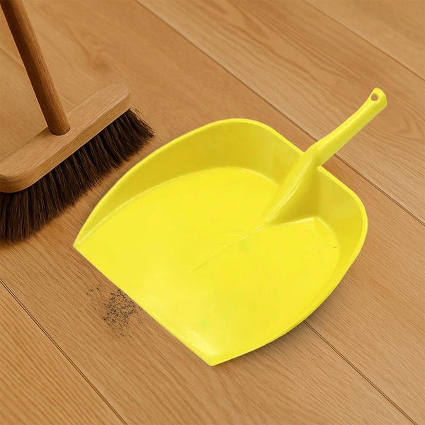 Dustpan with Long Handle, Dust Collection Dust Pan Tray for Kitchen, Home, Office, Bathroom Etc, Supdi (1 Pc / Multicolor ) - Goyaldeal.com
