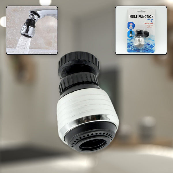 Faucet Bubbler, Faucet Aerator, Water Filter 360° Sink Use for Kitchen, Bathroom, Home Use, High Pressure Power Spray, Plating, for Kitchen Bathroom (1 Pc) - Goyaldeal.com