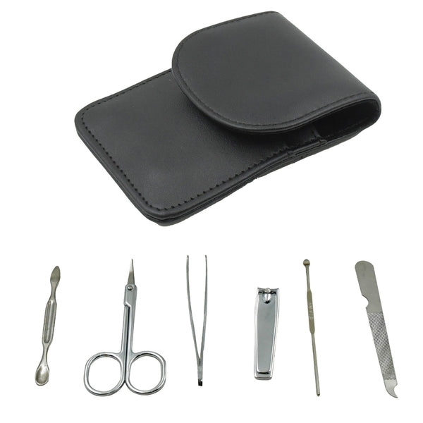 6-in-1 Professional Nail Care Kit: Clippers, Scissors & More Nail cutter (Travel or Home) - Goyaldeal.com