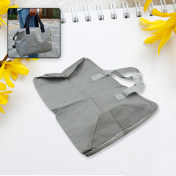 Multi-Purpose Large Capacity Bag, Heavy Duty Large Bag with Zip Closure, Bags Women Grocery Shopping Bags with Handles for Outdoor Travel, Home Improvement - Goyaldeal.com