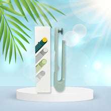 Modern Wall Rack: Round Hook Towel Holder (Durable Plastic, 1 Pc) - Goyaldeal.com