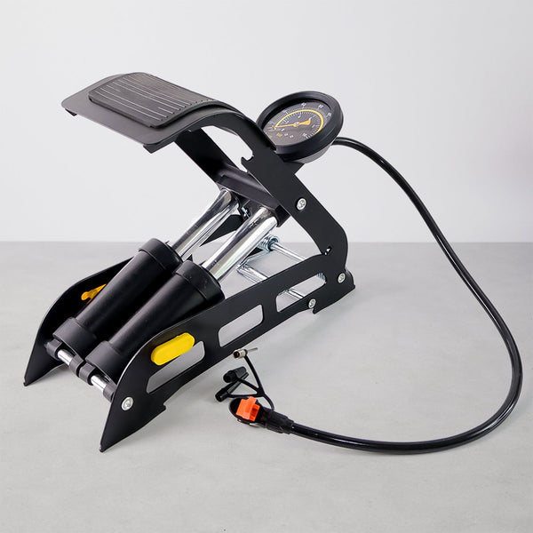 Portable High Pressure Foot Air Pump Compressor for Car and Bike - Goyaldeal.com