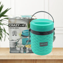 Double Wall Insulated Tiffin with Handle (1 Pc): Stackable, Hot Food Container - Goyaldeal.com