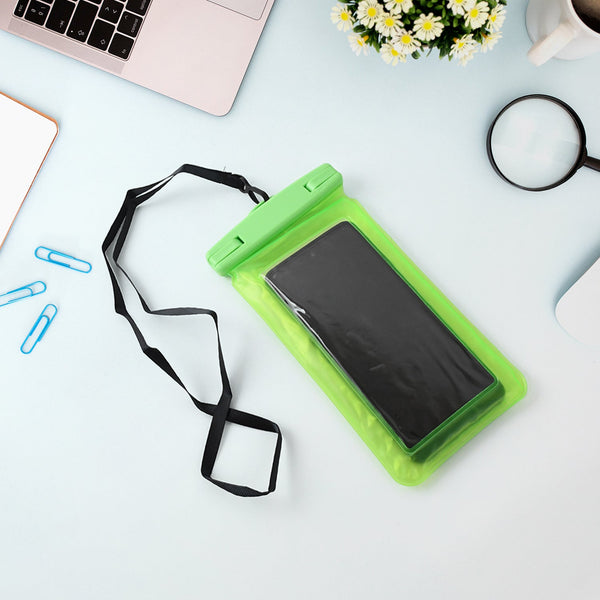 Waterproof Phone Pouch Bag, Clear Underwater Cellphone Dry Bag Protection Cover Bag for Beach Swimming Pool & Camping For all Mobile - Goyaldeal.com
