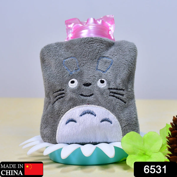 Totoro Cartoon Small Hot Water Bag with Cover for Pain Relief - Goyaldeal.com