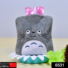 Totoro Cartoon Small Hot Water Bag with Cover for Pain Relief - Goyaldeal.com