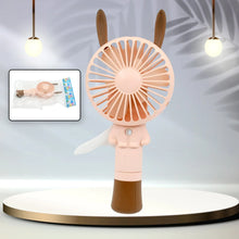 Portable Small Fan Handheld, Mini Student Handheld Dormitory Class Personal Fan Without Battery & USB Cable Operated Manual Hand Press Fan (1 Pc) - Goyaldeal.com