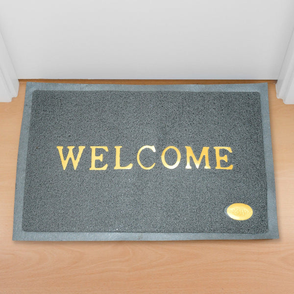 Welcome Door Mat for Home Entrance Outdoor Mat Anti Slip Heavy Duty and Waterproof | Easy to Clean for Entry For Bedroom, Living Room (23x15 Inch) - Goyaldeal.com