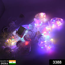 8 Feet 12 Wish Heart Ball String LED Lights With Color Box for Home Decoration, Diwali & Wedding LED Christmas Light Indoor and Outdoor Light ,Festival Decoration (Wishing Ball Multicolor) - Goyaldeal.com