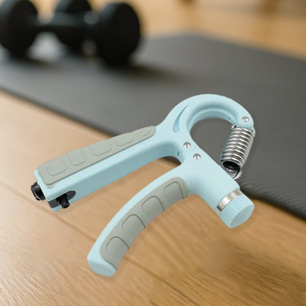 Gym Fitness Hand Grip Men Adjustable Finger Heavy Exerciser Strength for Muscle Recovery Hand Gripper Trainer strengthener (1 Pc) - Goyaldeal.com