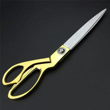 Stainless Steel Tailoring Scissor Sharp Cloth Cutting for Professionals  (Golden) - Goyaldeal.com
