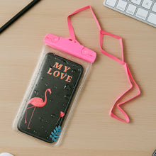 Mobile Cover Pouch Transparent Waterproof Sealed Plastic Smartphone Protective Pouch Cover/Bag for All Mobile Phones - Goyaldeal.com