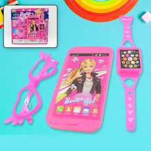 Barbiee Musical Phone, Watch & Glasses Set for Girls – ABS Calling Toy (3-Piece, Battery Not Included) - Goyaldeal.com