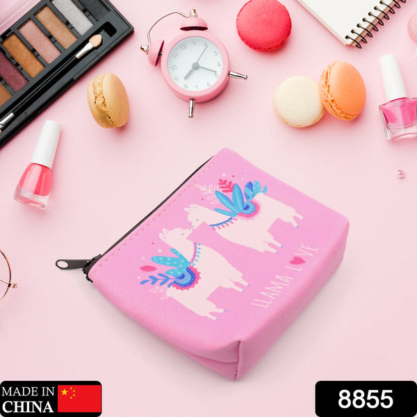 Mini Reusable Multipurpose Washable Pouch Case Travel, Boys & Girls Pouch with Zip, Cosmetic Makeup Pouch, Mini Backpack, for Travel (10x9CM) - Goyaldeal.com