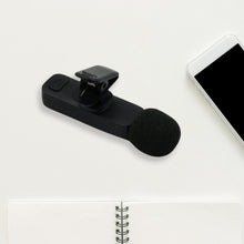 Intelligent Noise Cancelling Live Streaming Clip on Microphone for Type-C & for iPhone with Charging Mini Wireless Lapel Collar Microphone - Goyaldeal.com