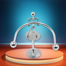 Mini Steel Balance Toy (1 Pc): Desk Decor, Perpetual Motion, Physics Toy - Goyaldeal.com