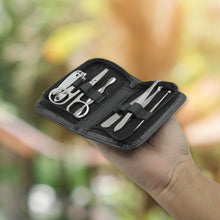 6-Piece Nail Clippers Kit with Travel Case: Professional Manicure Set, Stainless Steel - Goyaldeal.com