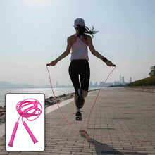 3m Plastic Adjustable Jump Rope: High-Speed Skipping, Crossfit, Fitness - Goyaldeal.com