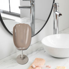 Soap Dish Wall Mounted Soap Dish No-Drilling Soap Holder Self Draining Waterfall Soap Tray Bar Soap Holder for Shower / Bathroom Soap Holder for Shower Adjustable Removable Soap Holder - Goyaldeal.com