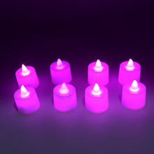 Pink Flameless LED Tealights, Smokeless Plastic Decorative Candles - Led Tea Light Candle For Home Decoration (Pack Of 8pc) ( Diya , Divo , Diva , Deepak , Jyoti) - Goyaldeal.com