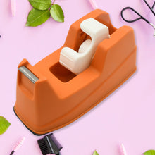 Plastic Tape Dispenser Cutter for Home Office use, Tape Dispenser for Stationary, Tape Cutter Packaging Tape (1 pc / 605 Gm) - Goyaldeal.com