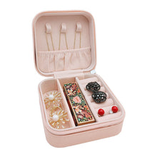 Mini PU Leather jewellery Box for Travel & Storage - Goyaldeal.com