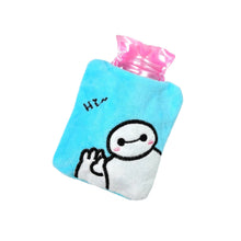 Blue Baymax Small Hot Water Bag with Cover for Pain Relief - Goyaldeal.com